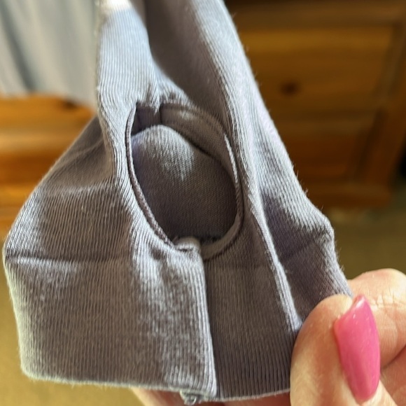 Free People Movement Periwinkle Hooded Top Size XS/S NWOT - Picture 3 of 6